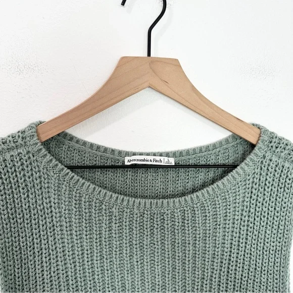 Abercrombie & Fitch Slash Shaker Tank Knit Sweater Vest size Large - Picture 4 of 7